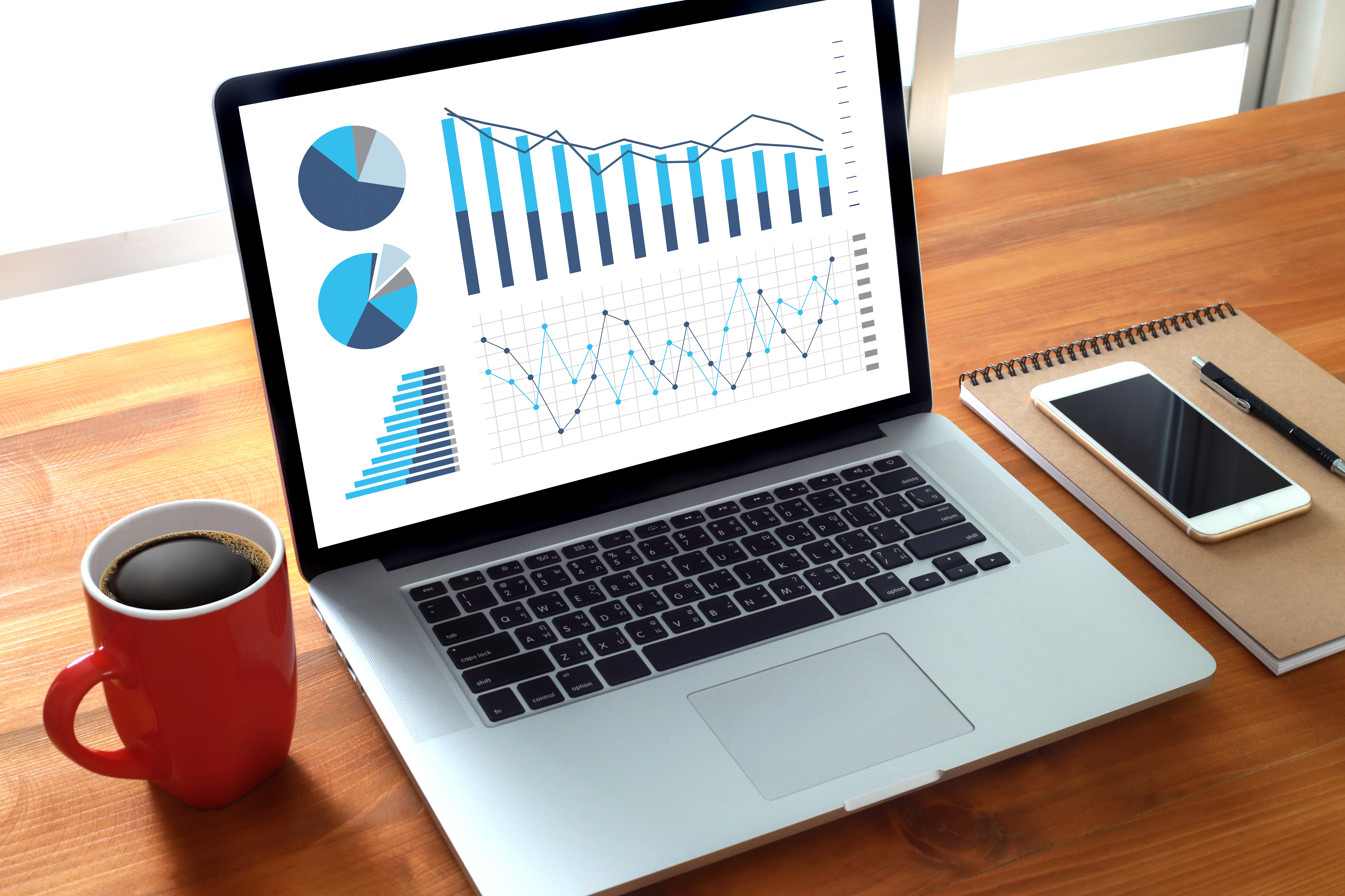 Statistics Analysis Business Data Diagram Growth Increase Market
